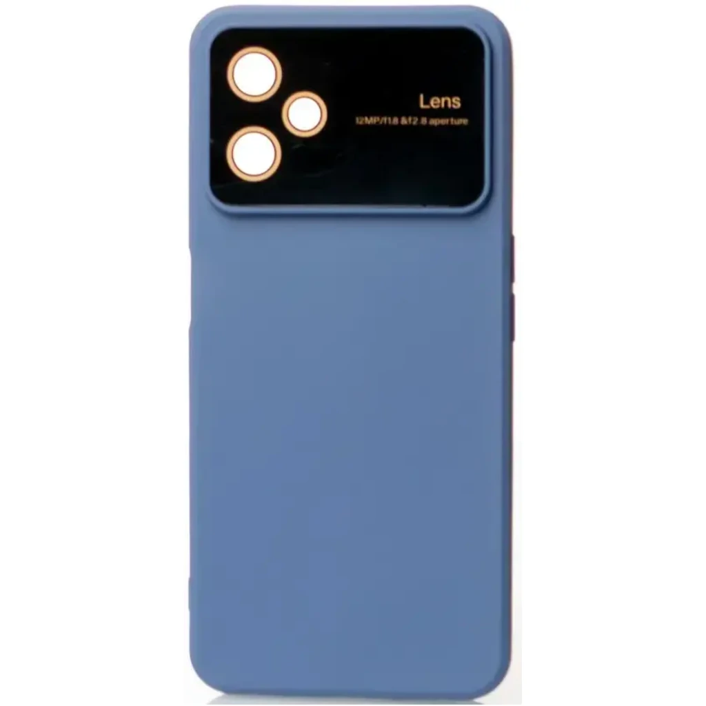 Чехол DC TPU Camera Protection для Realme C53 Light Blue