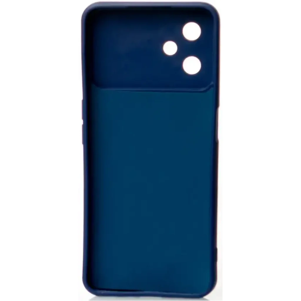 Чехол DC TPU Camera Protection для Realme C53 Navy Blue