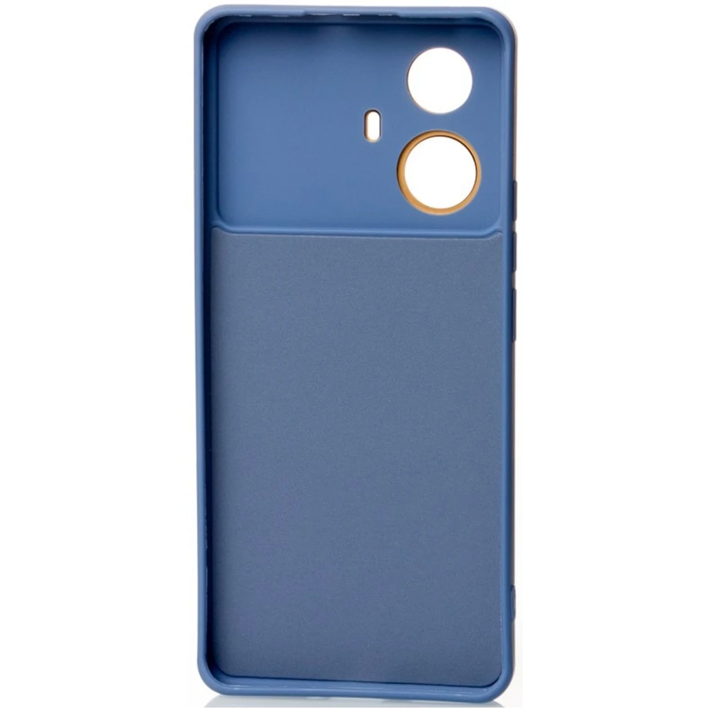Чехол DC TPU Camera Protection для Realme C55 Light Blue