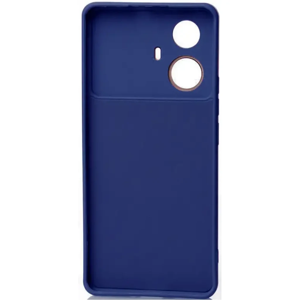 Чехол DC TPU Camera Protection для Realme C55 Navy Blue