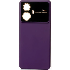 Чехол DC TPU Camera Protection для Realme C55 Violet