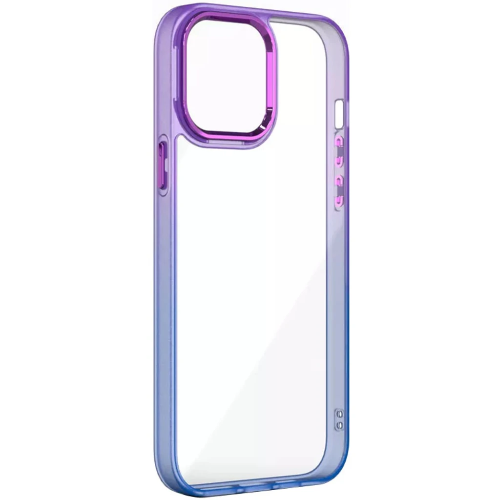 Чохол TPU+PC Fresh Sip Series Blue Violet для iPhone 14 Pro Max
