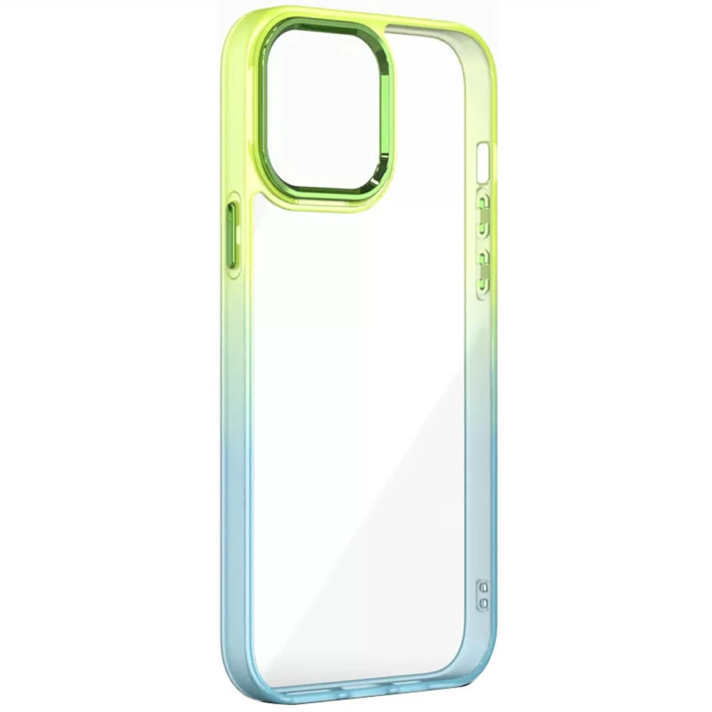 Чохол TPU+PC Fresh Sip Series Turquoise Lemon для iPhone 14 Pro Max