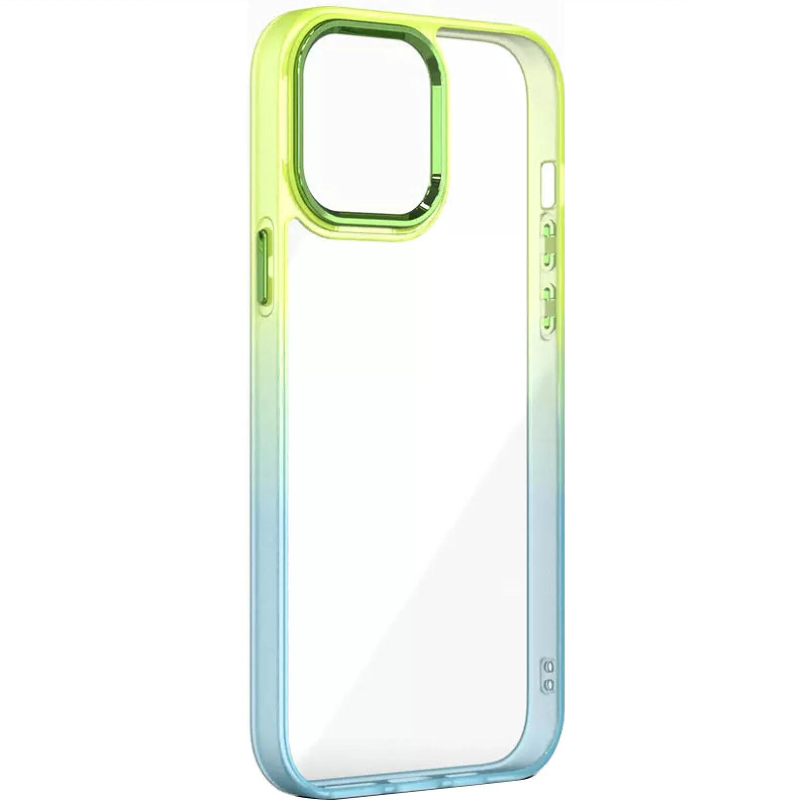 Чохол TPU+PC Fresh Sip Series Turquoise Lemon для iPhone 14 Pro