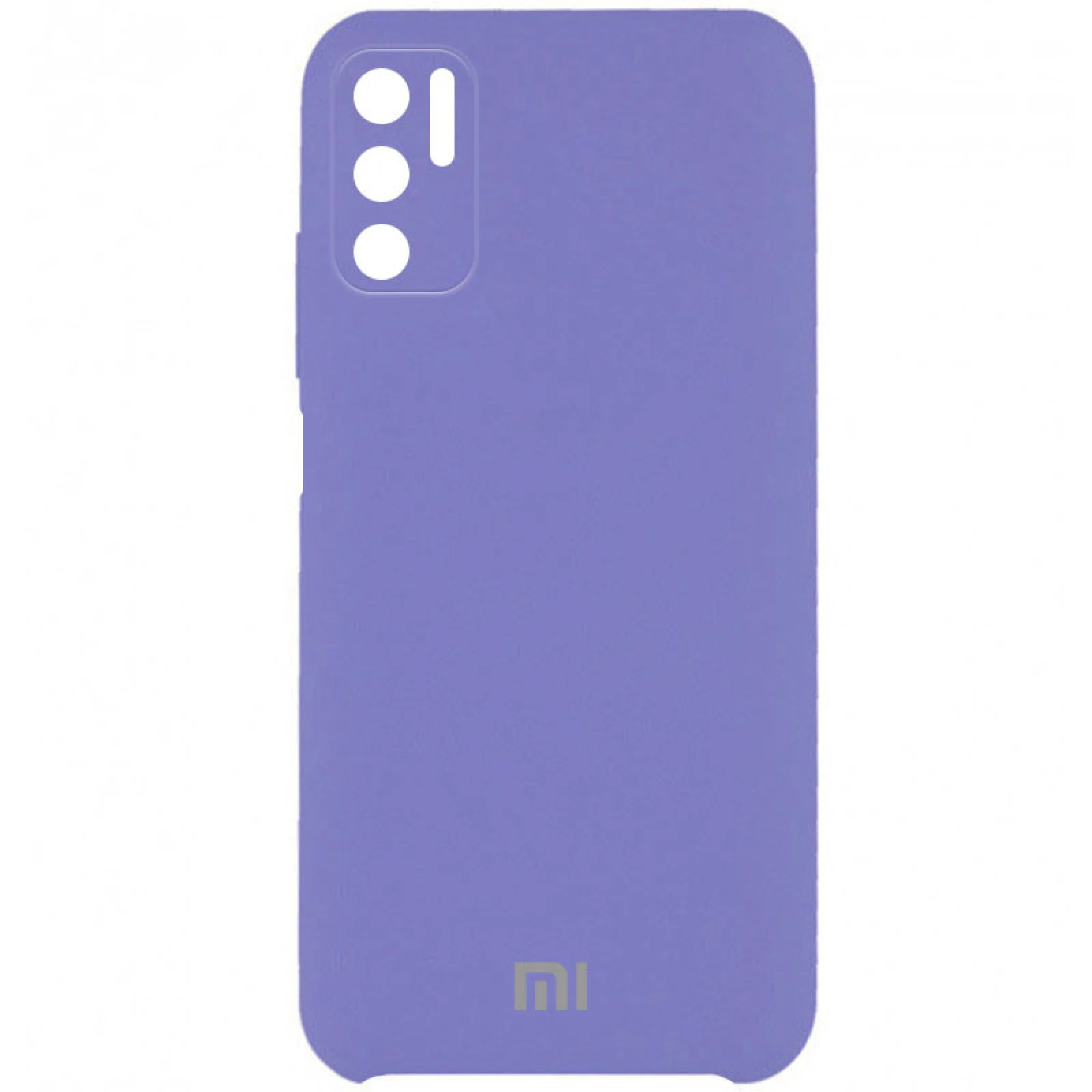 Чехол Silicone Cover Full Camera (AAA) Elegant Purple для Xiaomi Redmi Note 10 5G, Poco M3 Pro
