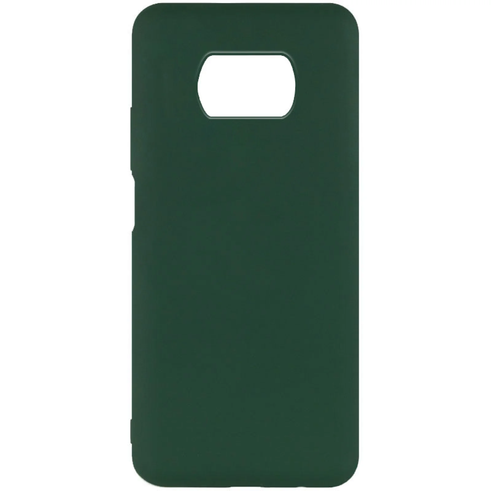 Чехол Silicone Cover Full Without Logo Dark Green для Xiaomi Poco X3 NFC, Poco X3 Pro