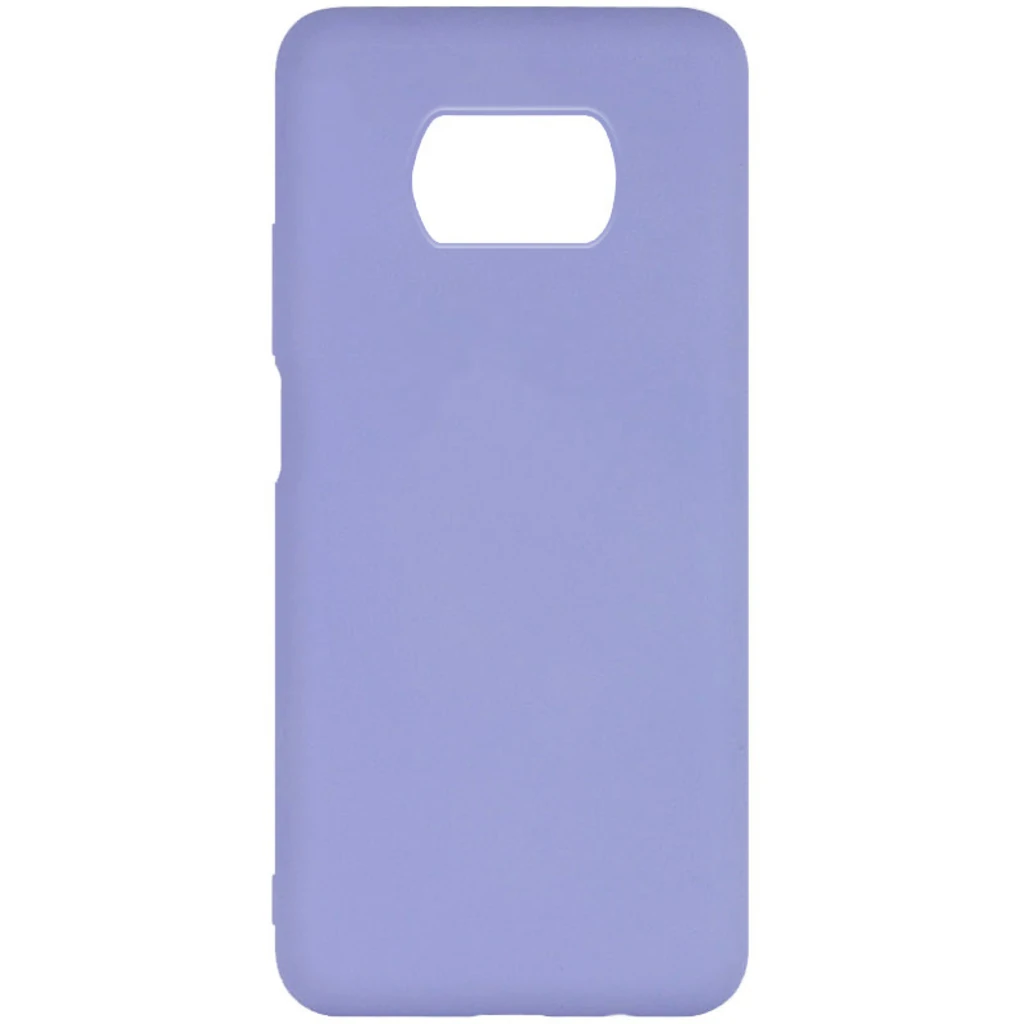 Чехол Silicone Cover Full Without Logo Dasheen для Xiaomi Poco X3 NFC, Poco X3 Pro