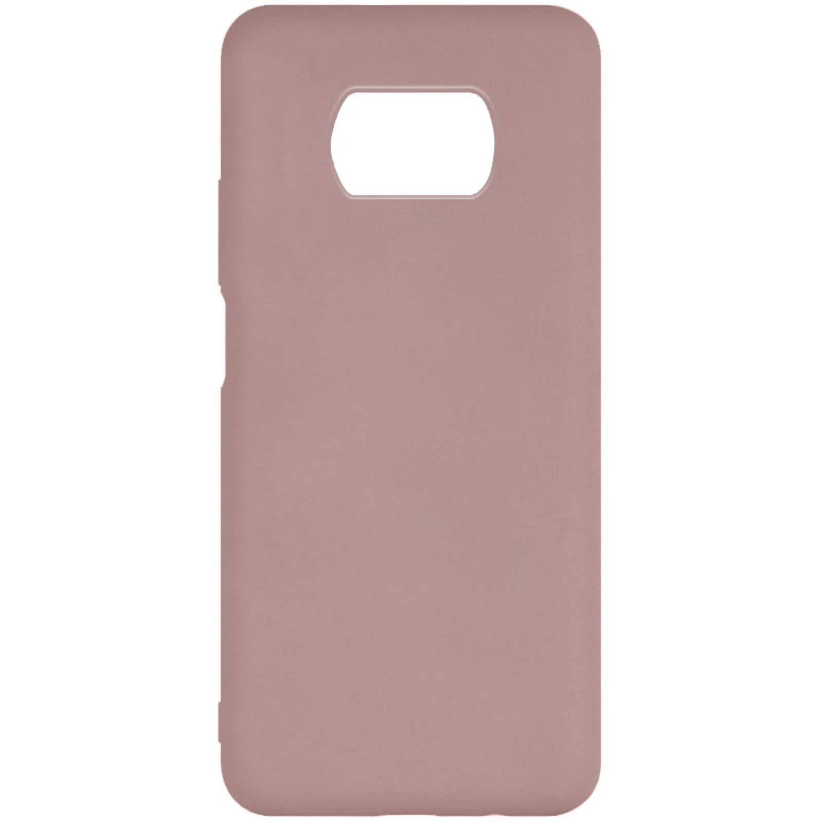 Чехол Silicone Cover Full Without Logo Pink Sand для Xiaomi Poco X3 NFC, Poco X3 Pro