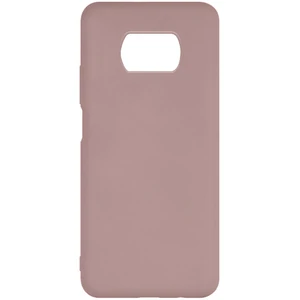 Цвет: Розовый - Чехол Silicone Cover Full Without Logo Pink Sand для Xiaomi Poco X3 NFC, Poco X3 Pro