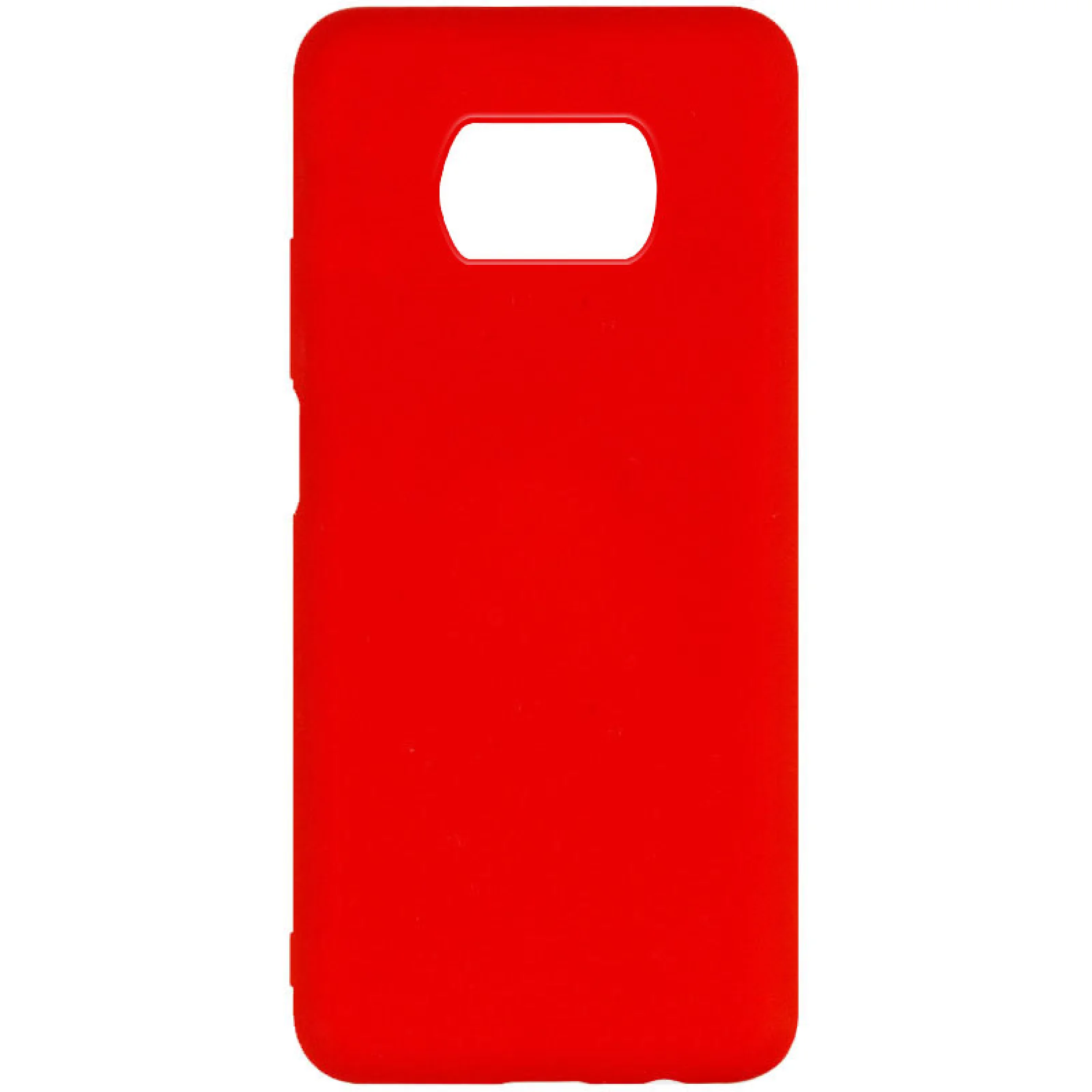 Чехол Silicone Cover Full Without Logo Red для Xiaomi Poco X3 NFC, Poco X3 Pro