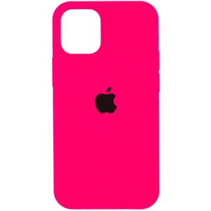 Чехол Silicone Case Full Protective Barbie Pink для Apple iPhone 13
