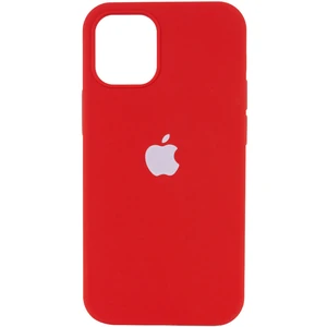 Чехол Silicone Case Full Protective Dark Red для Apple iPhone 13 Pro Max