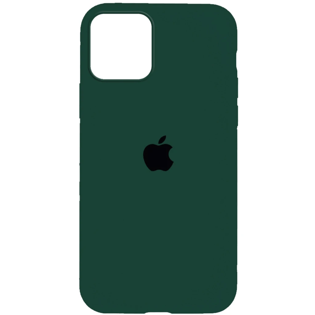 Чехол Silicone Case Full Protective Forest Green для Apple iPhone 13 Pro