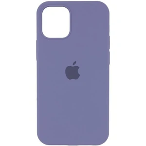 Чехол Silicone Case Full Protective Lavender Gray для Apple iPhone 13