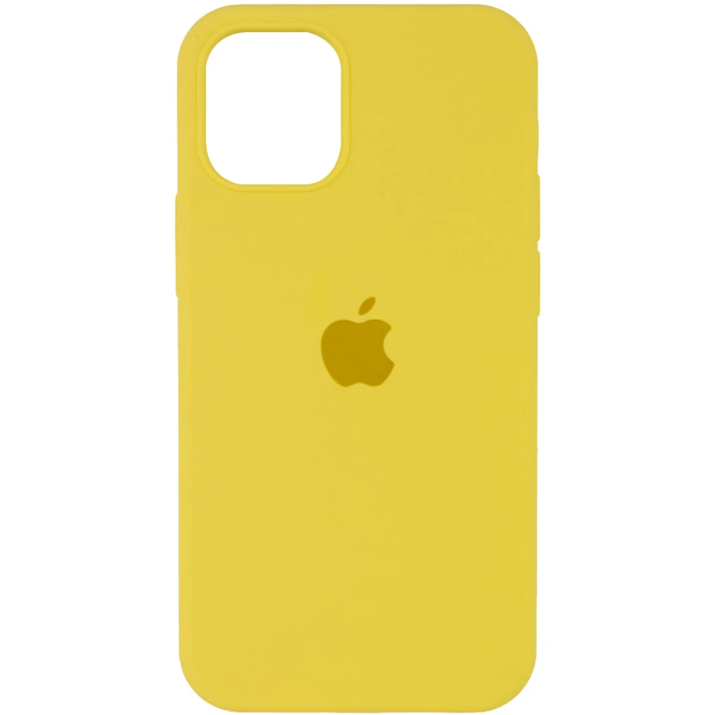 Чохол Silicone Case Full Protective Yellow для Apple iPhone 13 Pro
