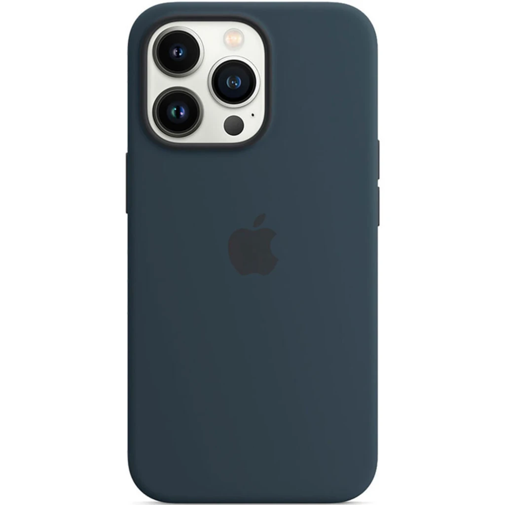 Чехол Silicone Case Full Protective Abyss Blue для Apple iPhone 14 Plus