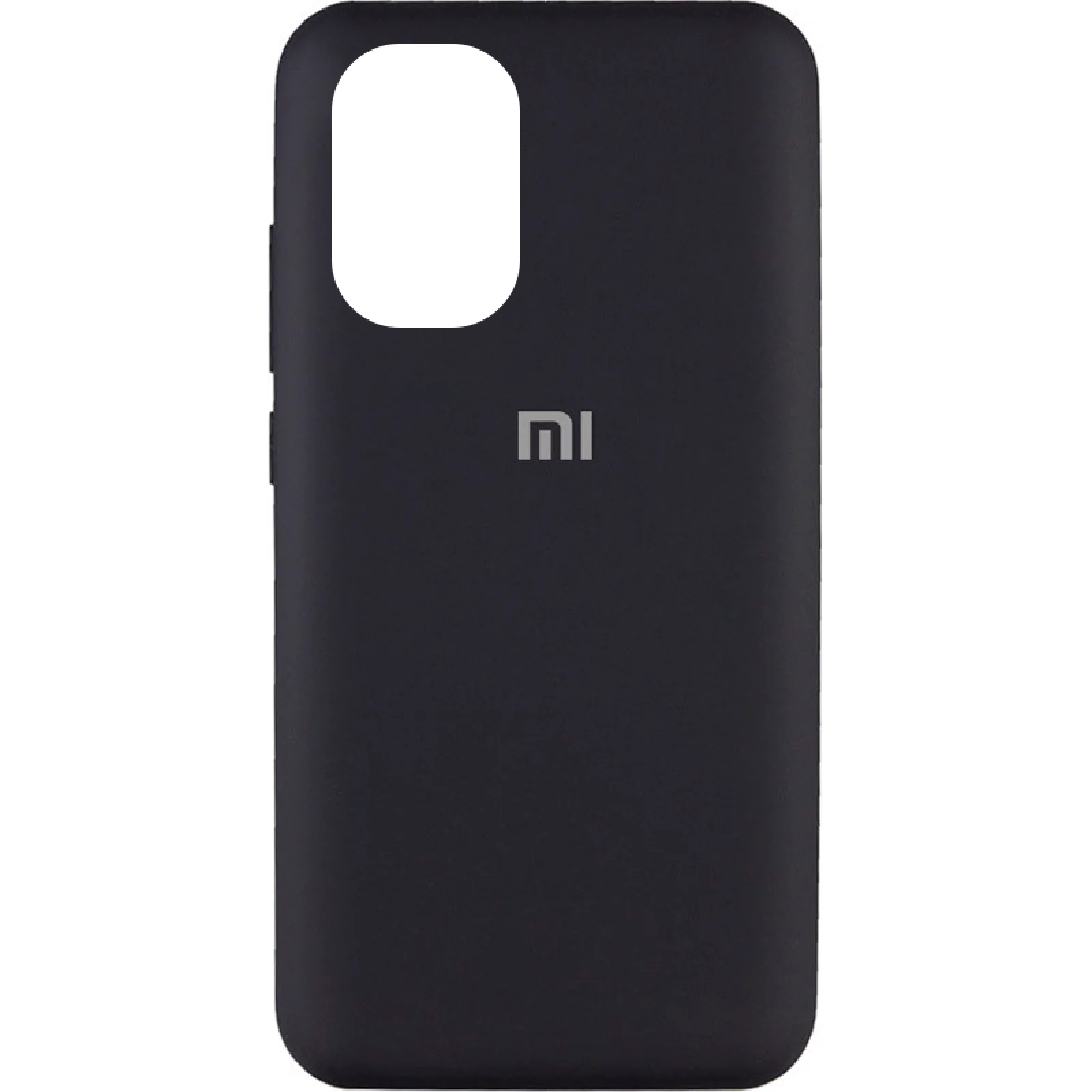 Чохол Silicone Case Full Protective Black для Poco F3