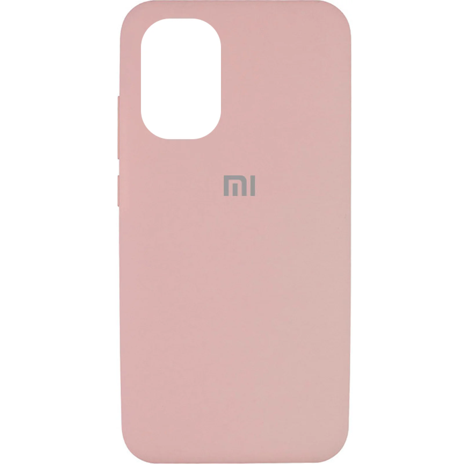 Чохол Silicone Case Full Protective Pink Sand для Poco F3
