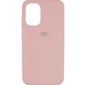 Чохол Silicone Case Full Protective Pink Sand для Poco F3