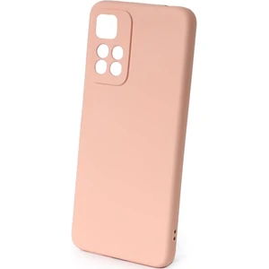 Цвет: Розовый - Чехол Silicone Case Full Protective Pudra для Xiaomi Redmi Note 11 5G (China), Xiaomi Redmi Note 11T 5G, Poco M4 Pro