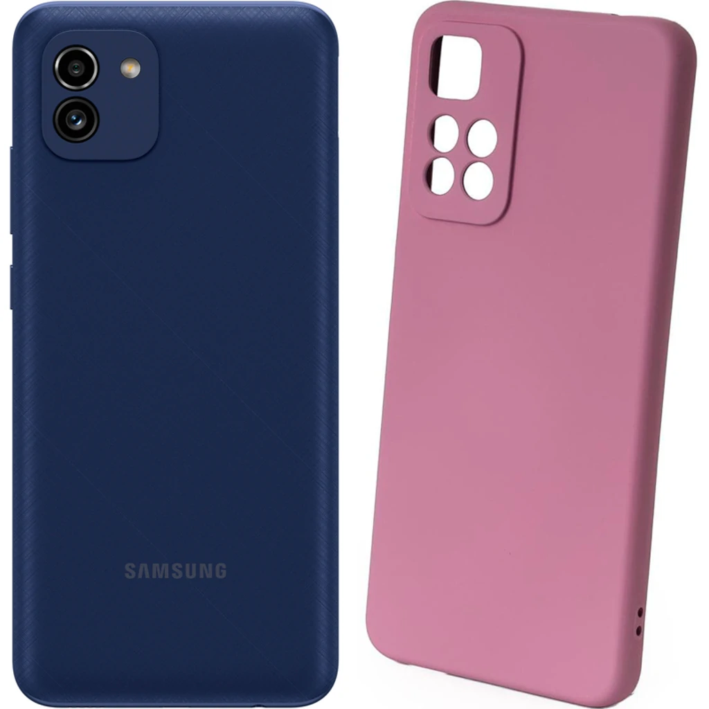 Чехол Silicone Case Full Protective Bordo для Samsung Galaxy A03 SM-A035