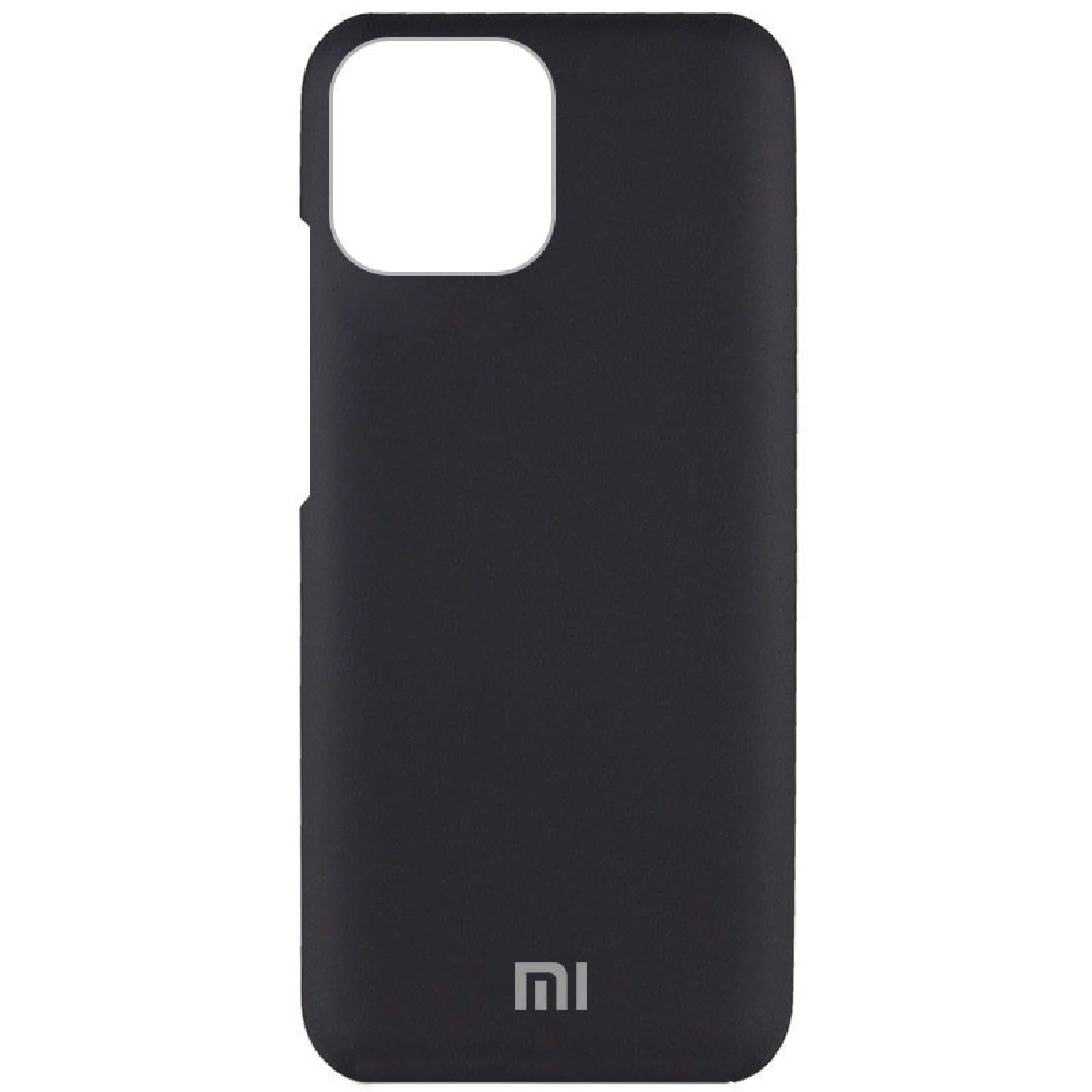 Чехол Silicone Case Full Protective Black для Xiaomi Mi 11 Lite