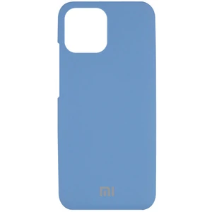 Колір: Синій - Чохол Silicone Case Full Protective Denim Blue для Xiaomi Mi 11 Lite