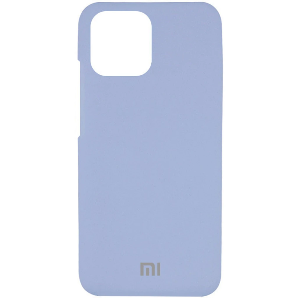 Чохол Silicone Case Full Protective Lilac Blue для Xiaomi Mi 11 Lite