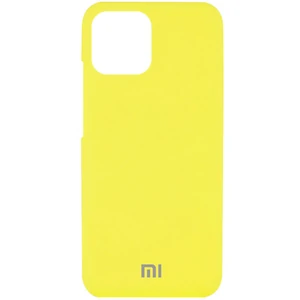 Колір: Жовтий - Чохол Silicone Case Full Protective Bright Yellow для Xiaomi Mi 11 Lite