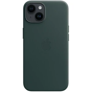 Колір: Зелений - Чохол Apple iPhone 14 Leather Case with MagSafe Forest Green (MPP53)