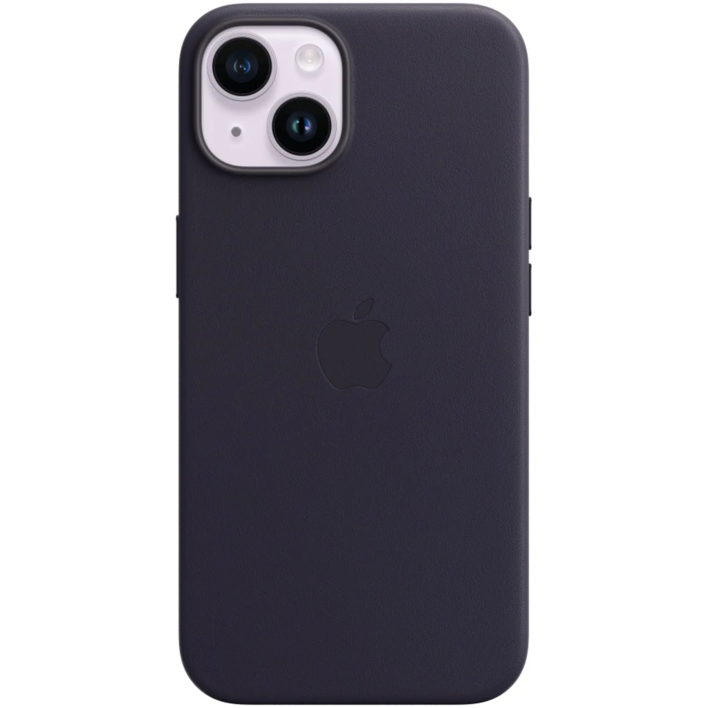 Чохол Apple iPhone 14 Leather Case with MagSafe Ink (MPP63)