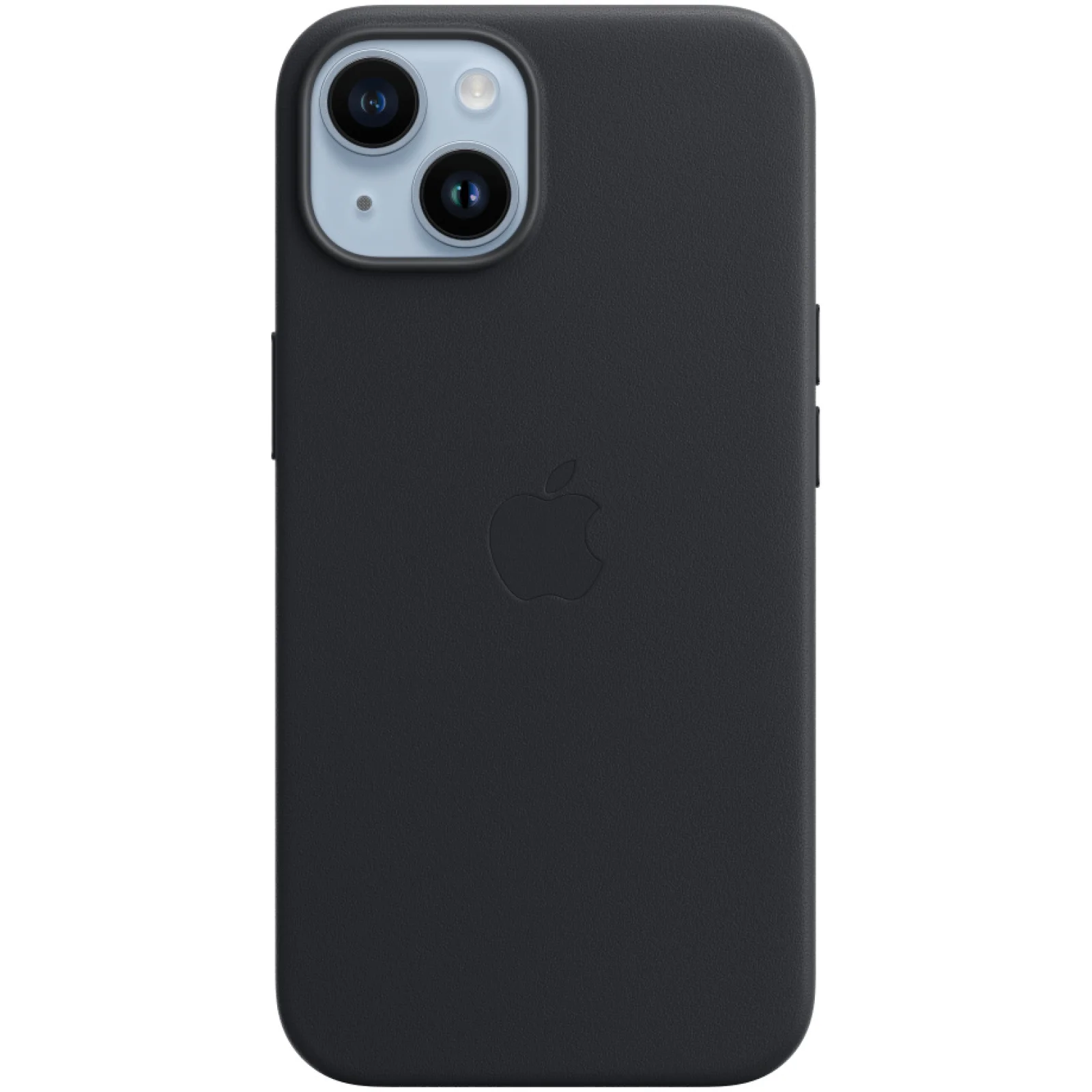 Чохол Apple iPhone 14 Leather Case with MagSafe Midnight (MPP43)