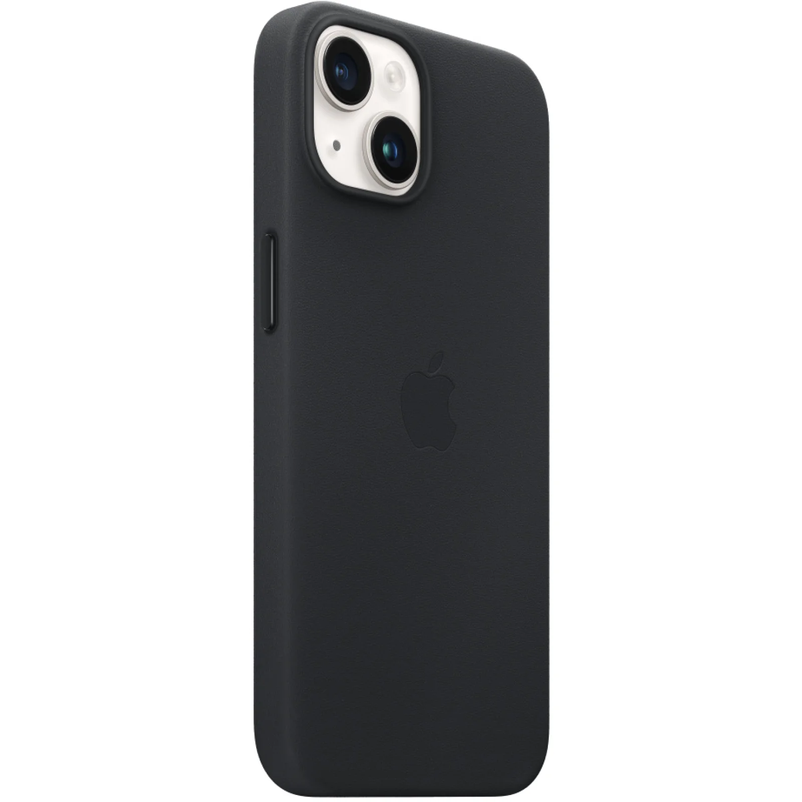 Чохол Apple iPhone 14 Leather Case with MagSafe Midnight (MPP43)