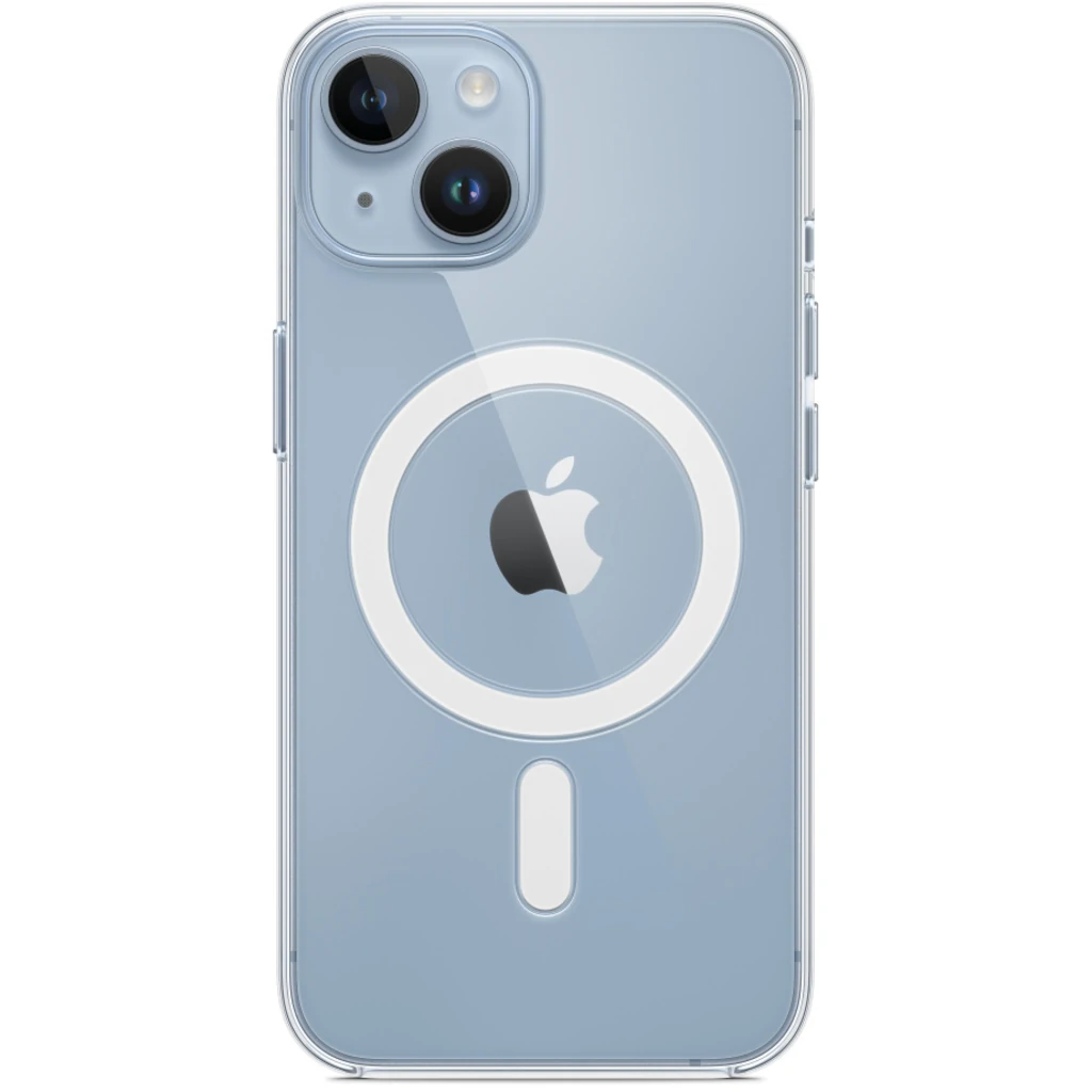 Чохол Apple iPhone 14 Plus Clear Case with MagSafe (MPU43)