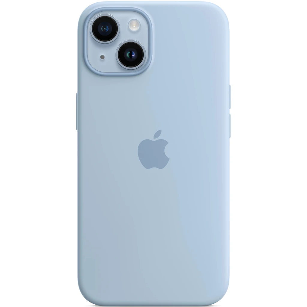 Чохол Apple iPhone 14 Silicone Case with MagSafe Sky (MQU93)