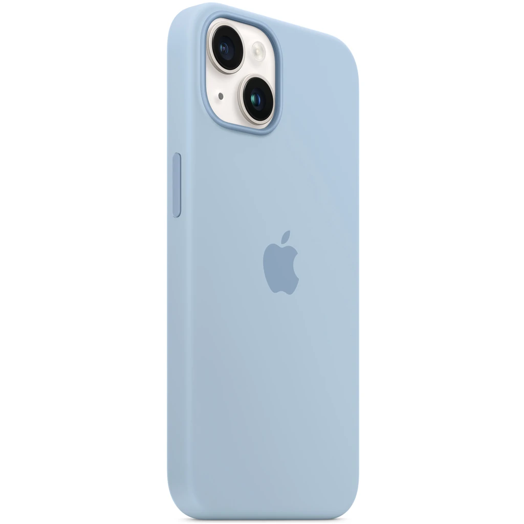 Чохол Apple iPhone 14 Silicone Case with MagSafe Sky (MQU93)