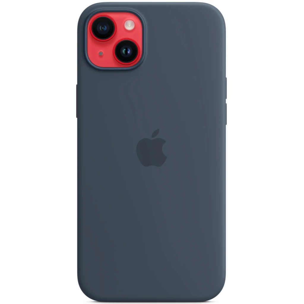 Чохол Apple iPhone 14 Silicone Case with MagSafe Storm Blue (MPRV3)