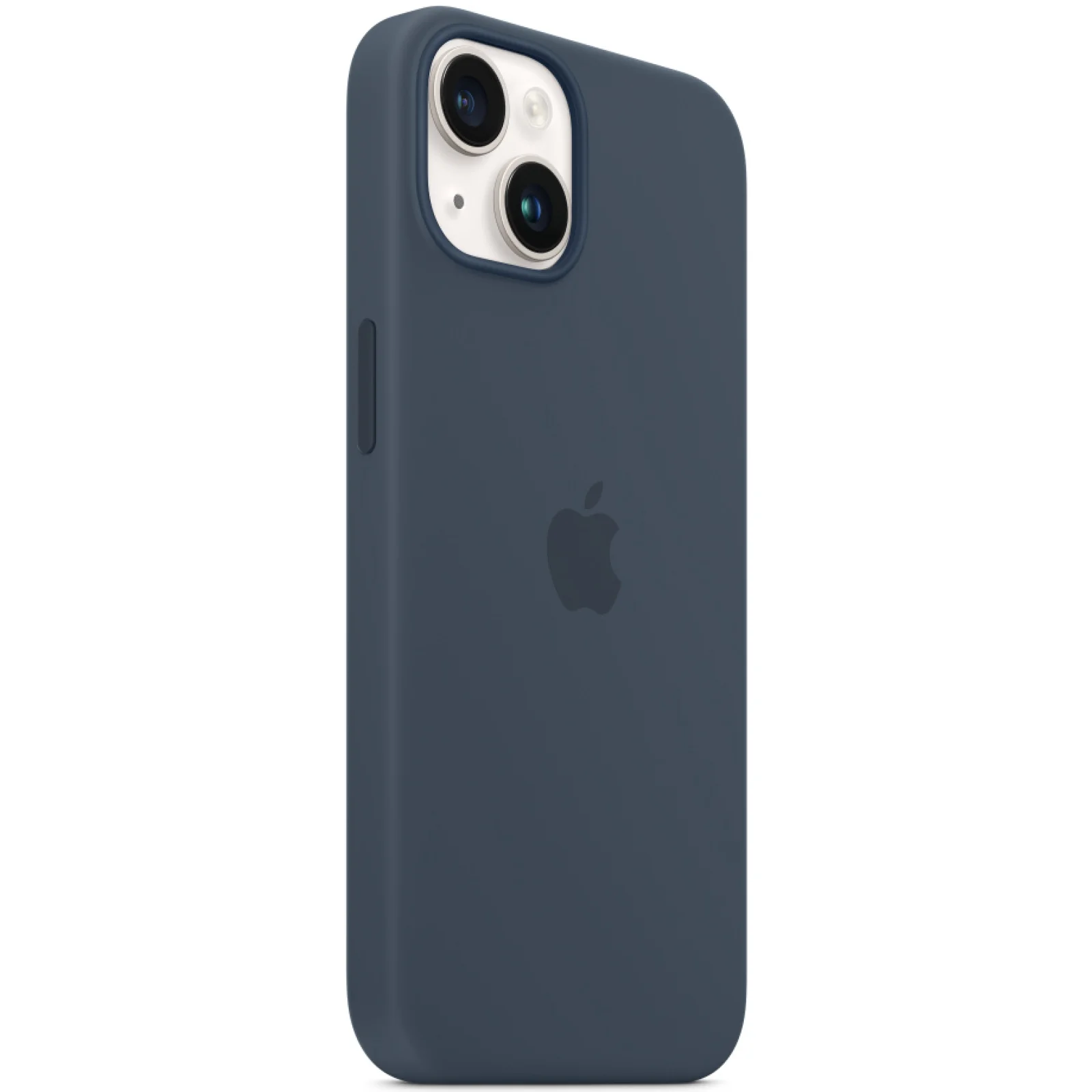 Чехол Apple iPhone 14 Silicone Case with MagSafe Storm Blue (MPRV3)