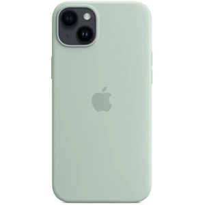 Колір: Зелений - Чохол Apple iPhone 14 Silicone Case with MagSafe Succulent (MPT13)