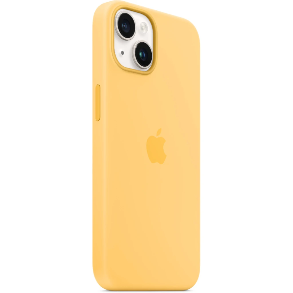 Чохол Apple iPhone 14 Silicone Case with MagSafe Sunglow (MPT23)