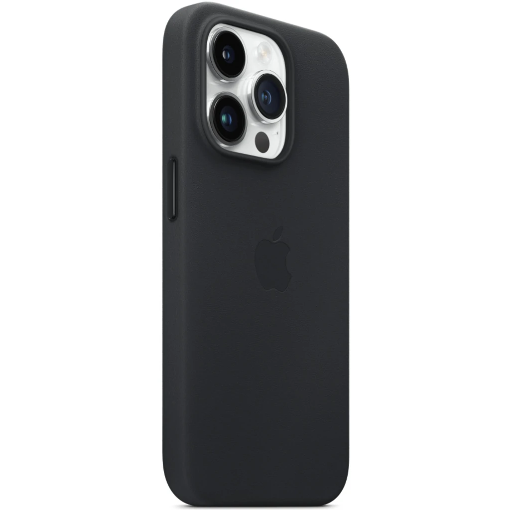 Чехол Apple iPhone 14 Pro Max Leather Case with MagSafe Midnight (MPPM3)