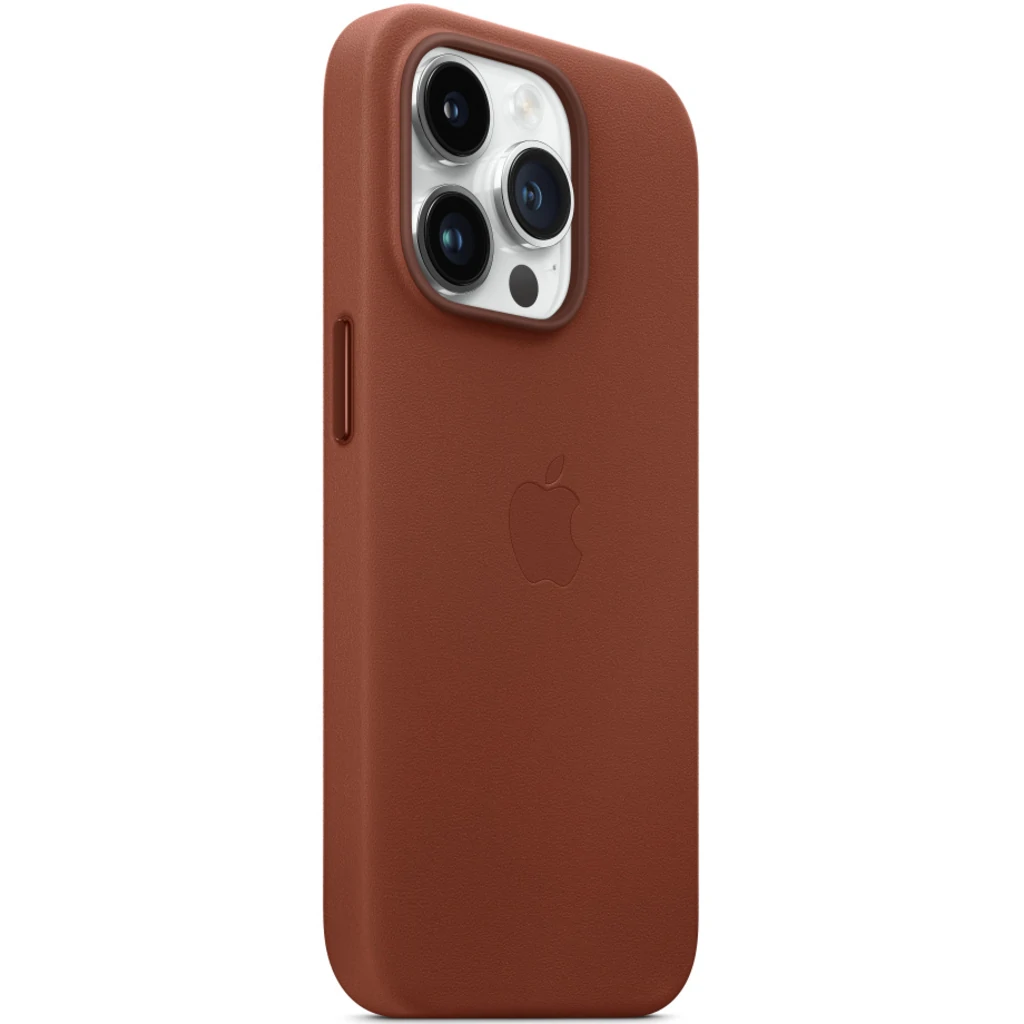Чохол Apple iPhone 14 Pro Leather Case with MagSafe Umber (MPPK3)