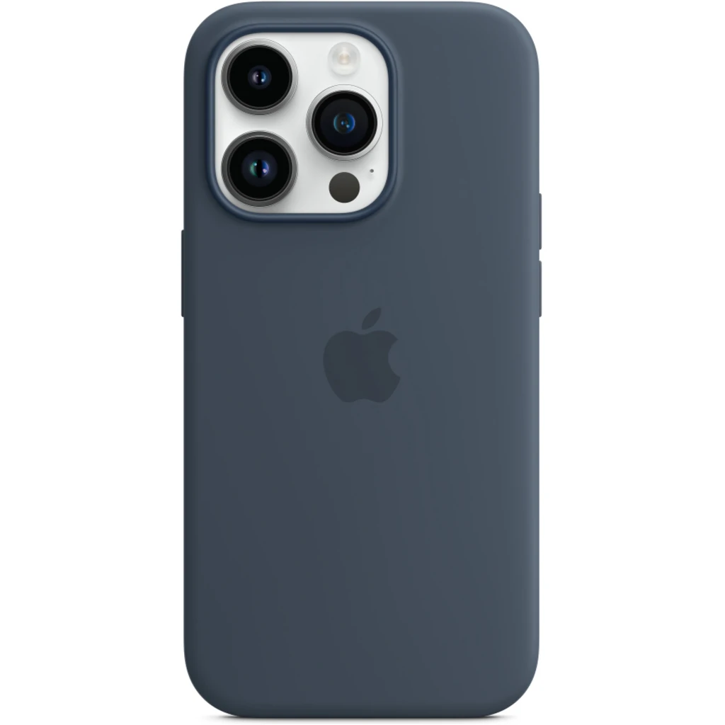 Чохол Apple iPhone 14 Pro Silicone Case with MagSafe Storm Blue (MPTF3)