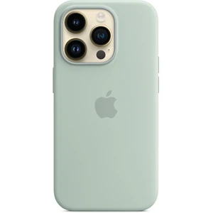 Колір: Зелений - Чохол Apple iPhone 14 Pro Silicone Case with MagSafe Succulent (MPTL3)