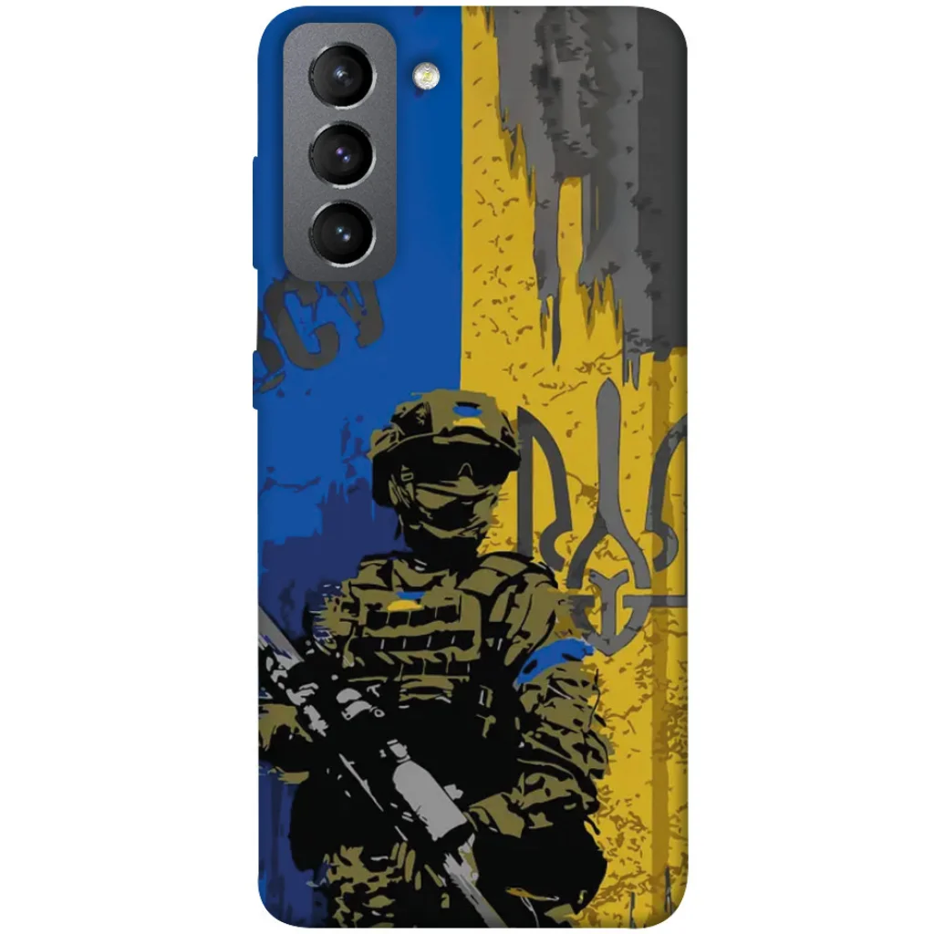 Чохол TPU Case itsPrint Faith in Ukraine 4 для Samsung Galaxy S21 FE 5G SM-G990