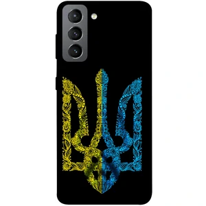 Чохол TPU Case itsPrint Жовто-блакитний герб для Samsung Galaxy S21 FE 5G SM-G990