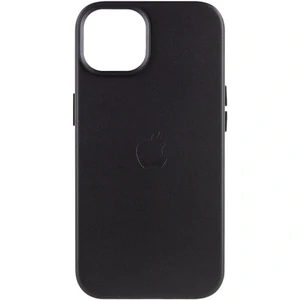 Колір: Чорний - Чохол Apple iPhone 14 Leather Case (AA Plus) with MagSafe Black