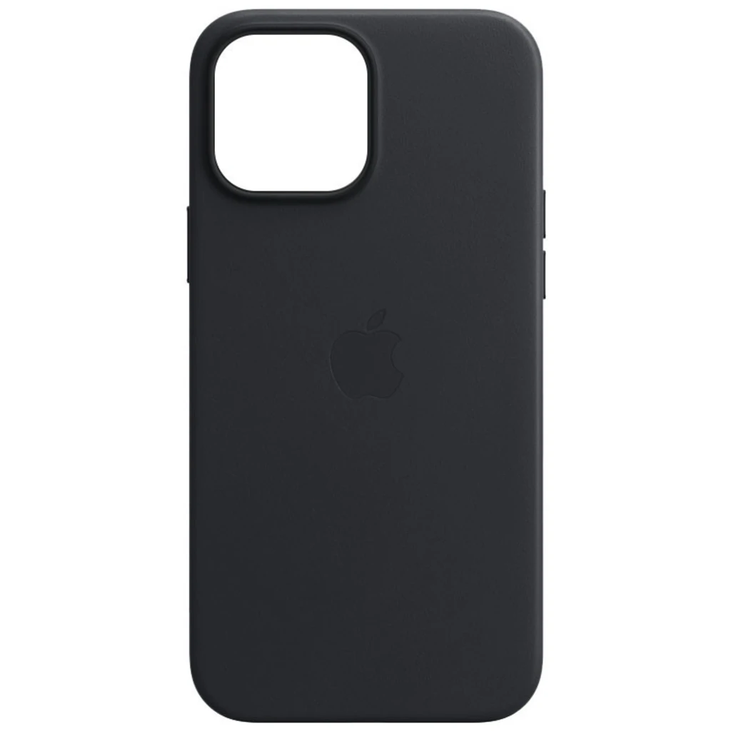 Чехол Apple iPhone 14 Pro Max Leather Case with MagSafe Black (HQCo)