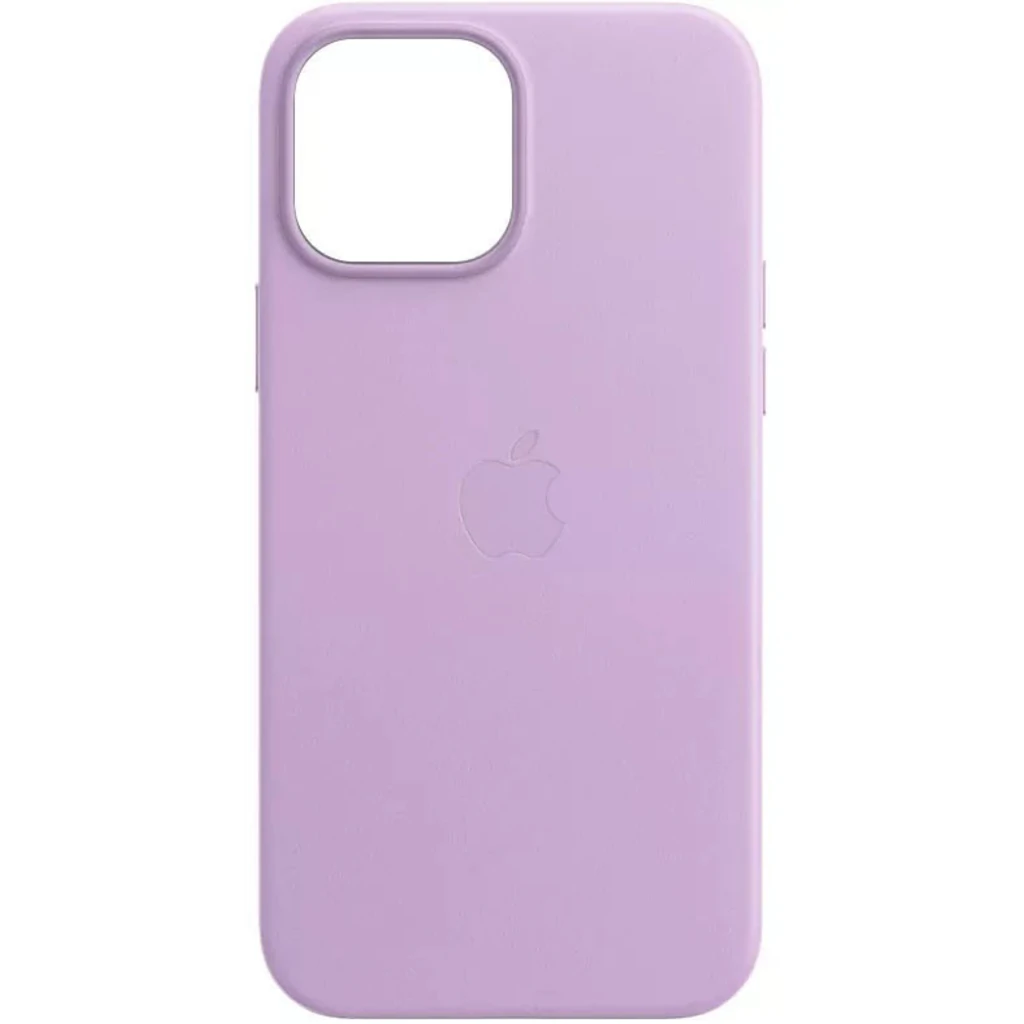 Чохол Apple iPhone 14 Pro Max Leather Case with MagSafe Elegant Purple (HQCo)