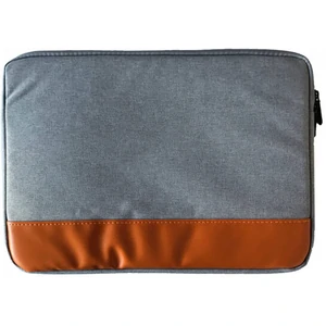Чохол-папка Leather Stripe Sleeve Bag для MacBook 13 Grey-Brown